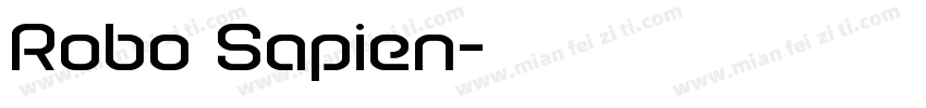 Robo Sapien字体转换